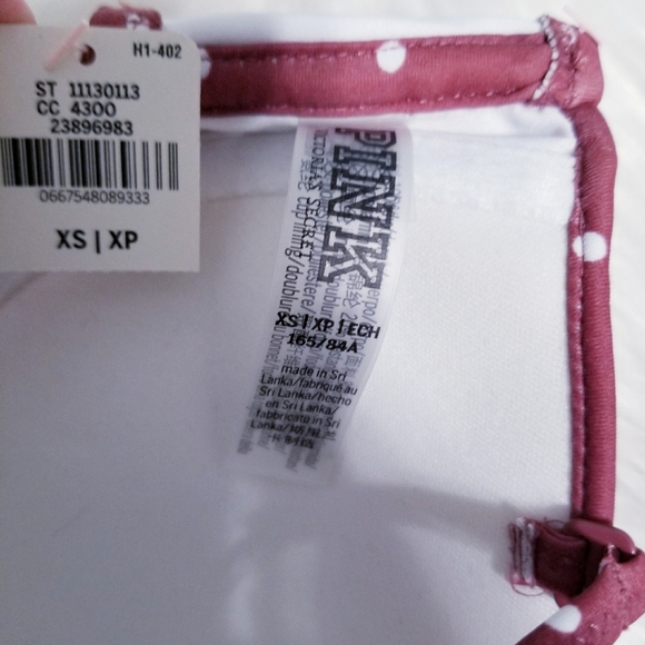 NEW PINK Victoria's Secret push up swim bikini top XS - Picture 3 of 5